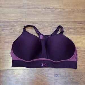 Under Armour Women's Dark Purple Sports Bra